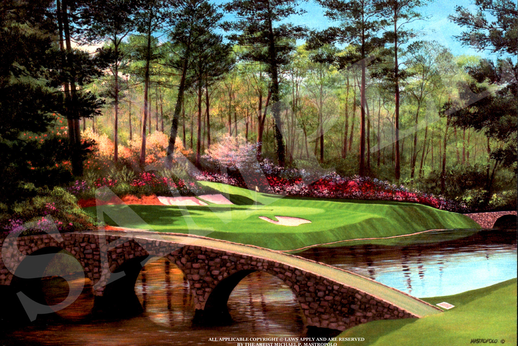 12th hole at Augusta